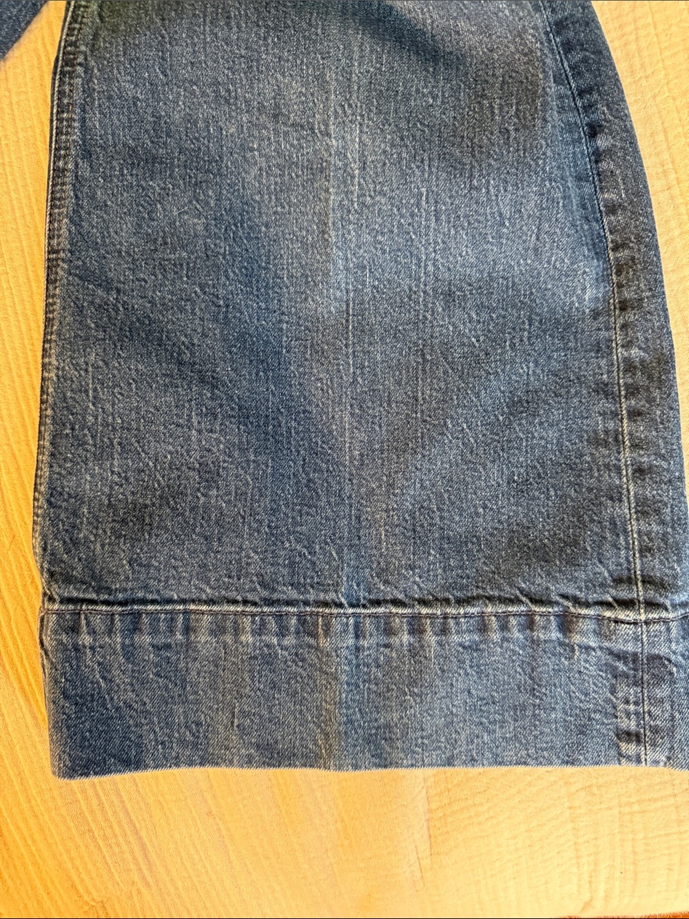 J. Crew Five Pocket Wide Leg Trouser Medium Wash Jeans, size 30 inseam 31 - Picture 8 of 14